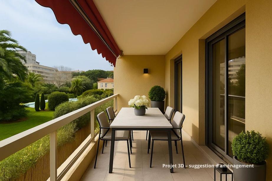 Photo 12 — Appartement 2 pi&egrave;ces de 50<sup>m&sup2;</sup> &agrave; Nice