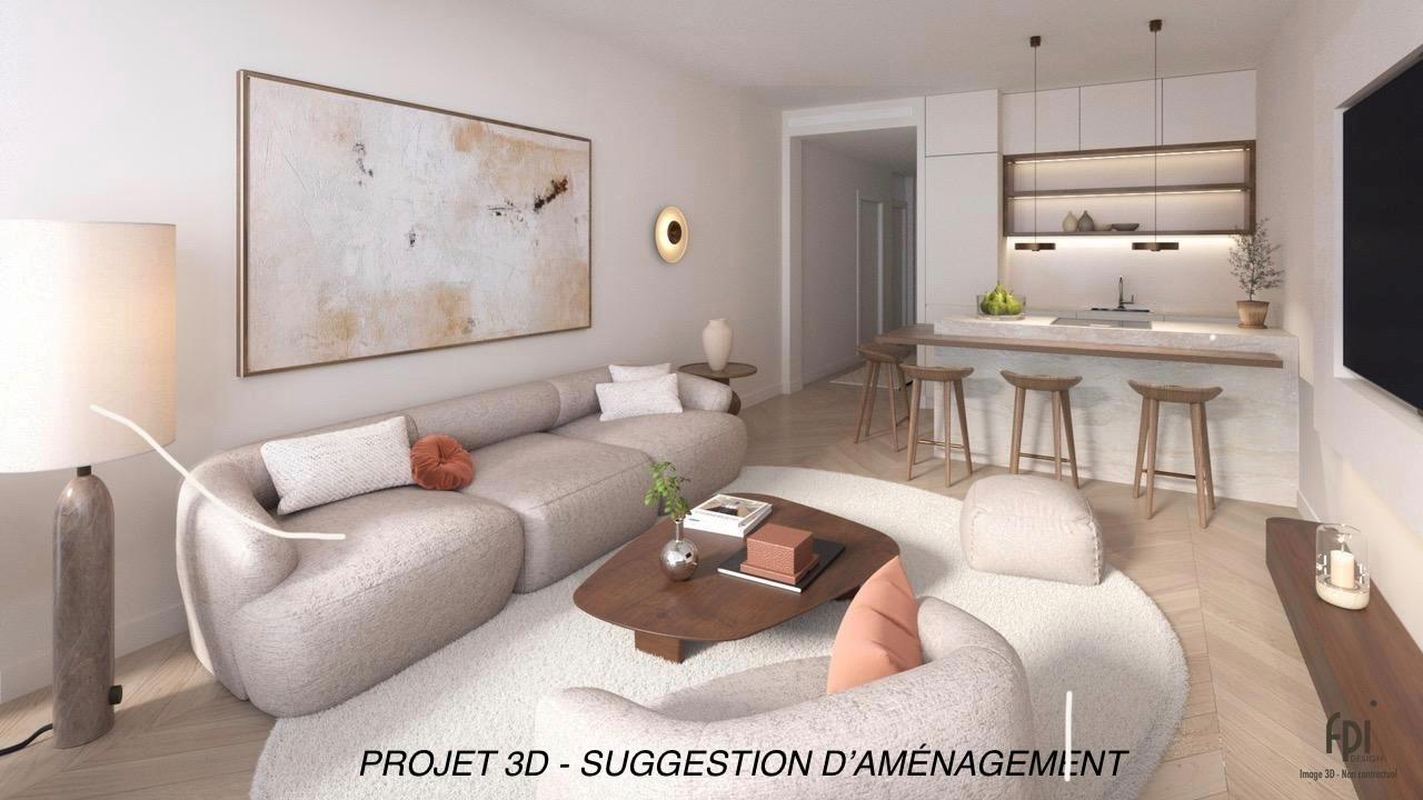 Photo 7 — Appartement 2 pi&egrave;ces de 61<sup>m&sup2;</sup> &agrave; Nice
