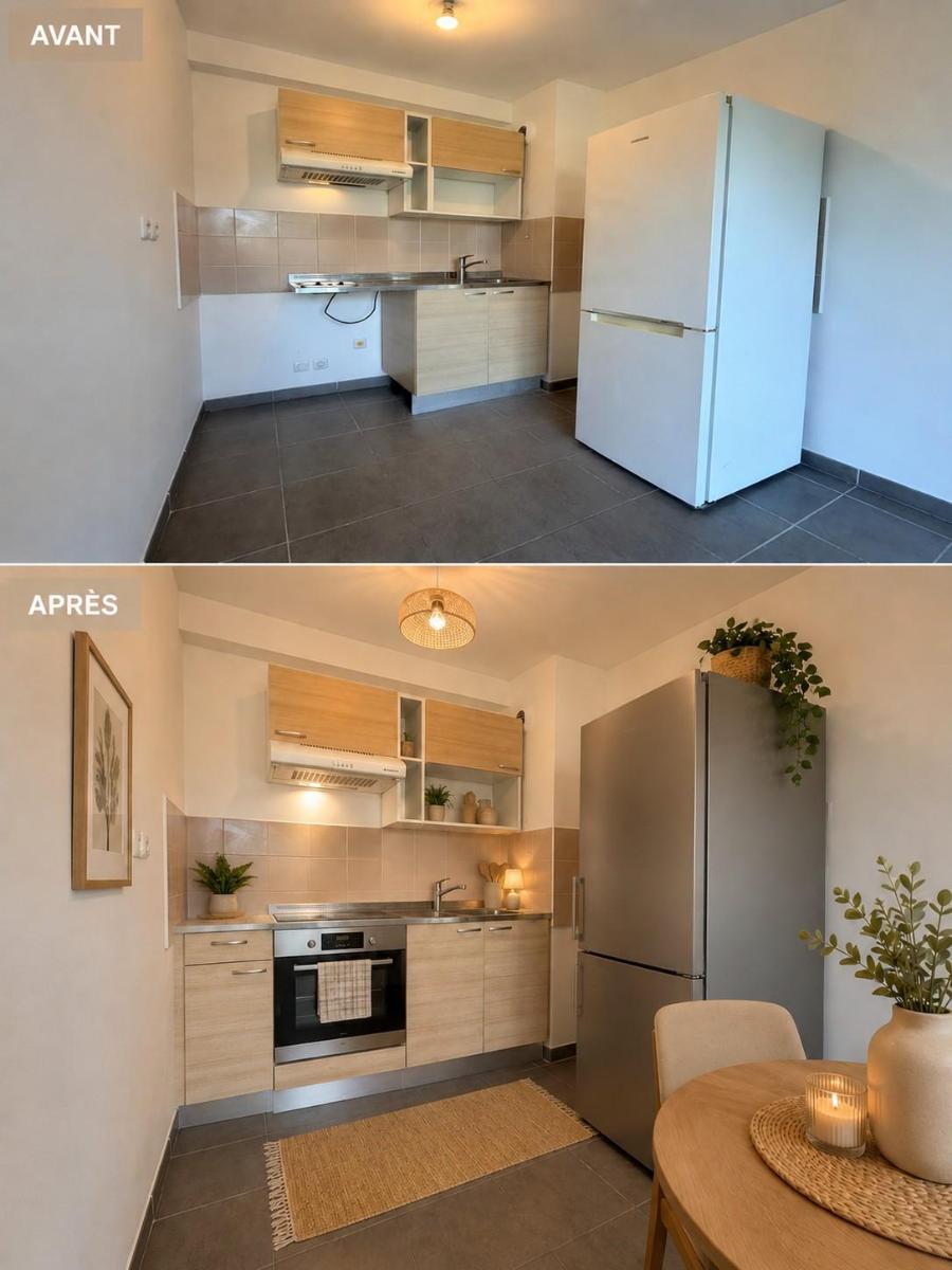 Photo 3 — Appartement 2 pi&egrave;ces de 36<sup>m&sup2;</sup> &agrave; Cros de cagnes - cagnes sur mer